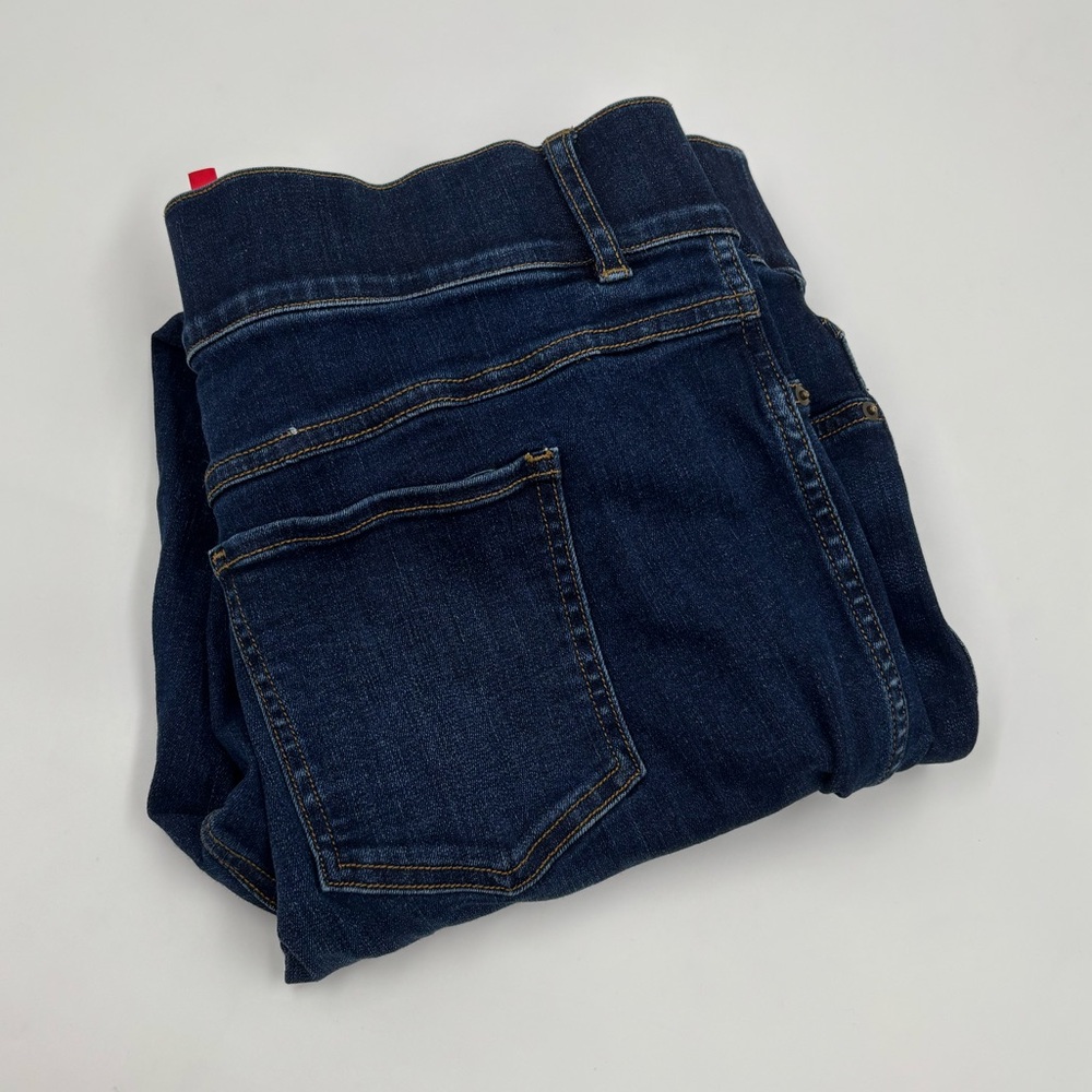 Spanx Women's 1X Blue Denim Elastic Skinny Jeans